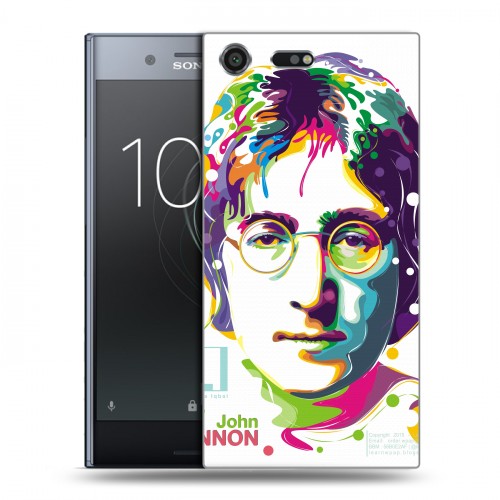 Дизайнерский силиконовый чехол для Sony Xperia XZ Premium Джон Леннон