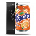 Дизайнерский пластиковый чехол для Sony Xperia XZs Fanta