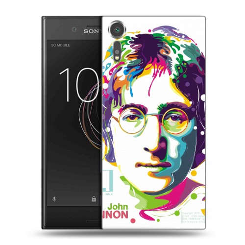 Дизайнерский пластиковый чехол для Sony Xperia XZs Джон Леннон