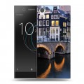 Дизайнерский силиконовый чехол для Sony Xperia XA1 амстердам