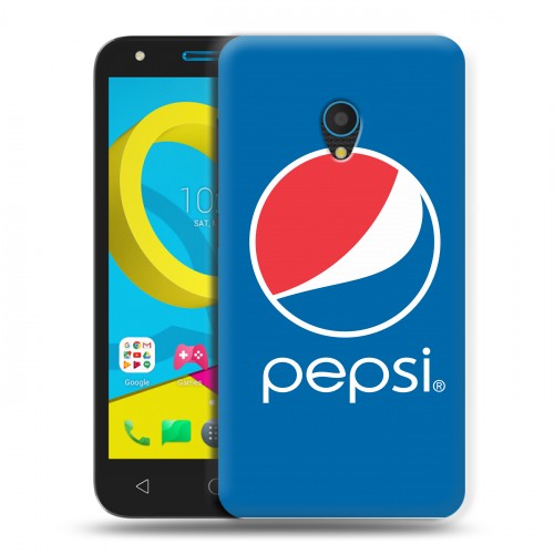Дизайнерский пластиковый чехол для Alcatel U5 Pepsi