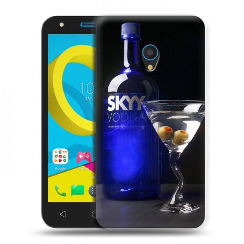 Дизайнерский пластиковый чехол для Alcatel U5 Skyy Vodka