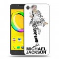 Дизайнерский силиконовый чехол для Alcatel A5 LED Майкл Джексон