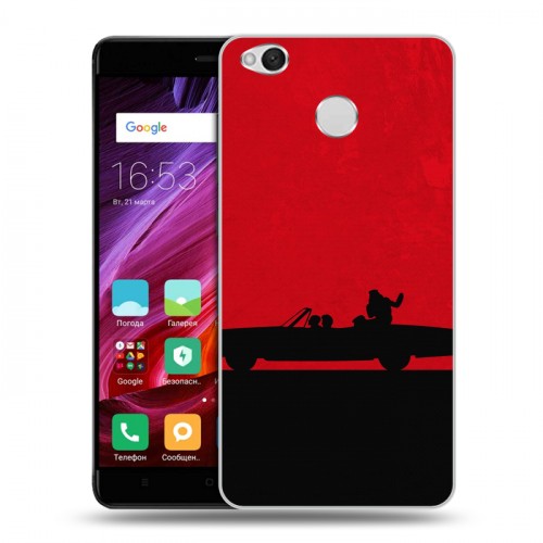 Дизайнерский силиконовый с усиленными углами чехол для Xiaomi RedMi 4X Red Hot Chili Peppers