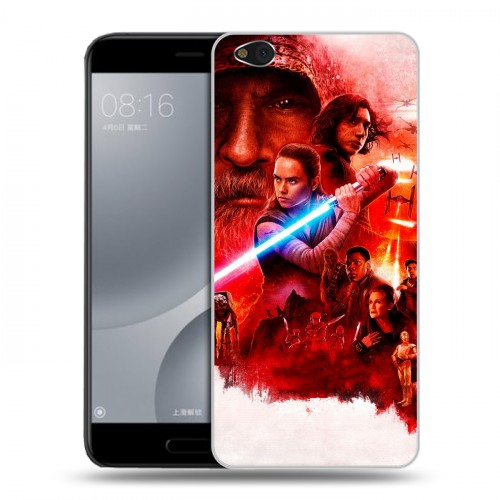 Дизайнерский пластиковый чехол для Xiaomi Mi5C Star Wars : The Last Jedi
