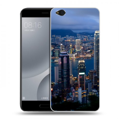 Дизайнерский пластиковый чехол для Xiaomi Mi5C Гонконг