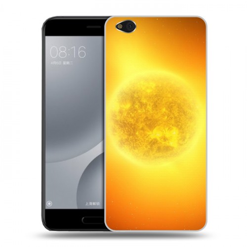 Дизайнерский пластиковый чехол для Xiaomi Mi5C Солнце