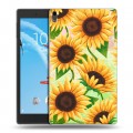 Дизайнерский силиконовый чехол для Lenovo Tab 4 8 Plus Романтик цветы