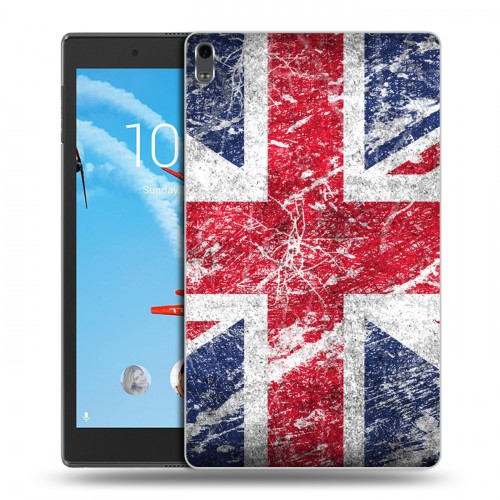 Дизайнерский силиконовый чехол для Lenovo Tab 4 8 Plus Флаг Британии