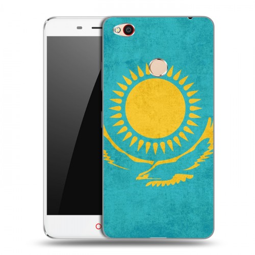 Дизайнерский пластиковый чехол для ZTE Nubia N1 Флаг Казахстана