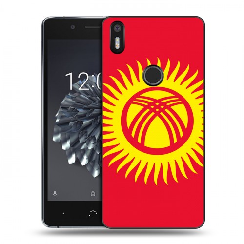 Дизайнерский силиконовый чехол для BQ Aquaris X5 Plus Флаг Киргизии