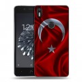Дизайнерский силиконовый чехол для BQ Aquaris X5 Plus Флаг Турции
