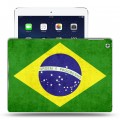 Дизайнерский силиконовый чехол для Ipad (2017) флаг Бразилии