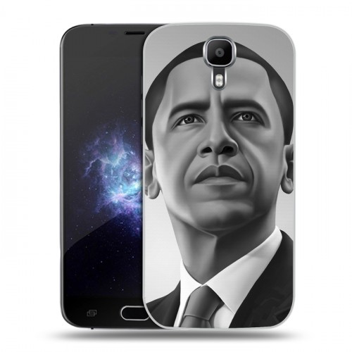 Дизайнерский пластиковый чехол для Doogee X9 Pro Барак Обама