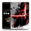 Дизайнерский силиконовый чехол для Asus ZenPad 3S 10 LTE Star Wars : The Last Jedi