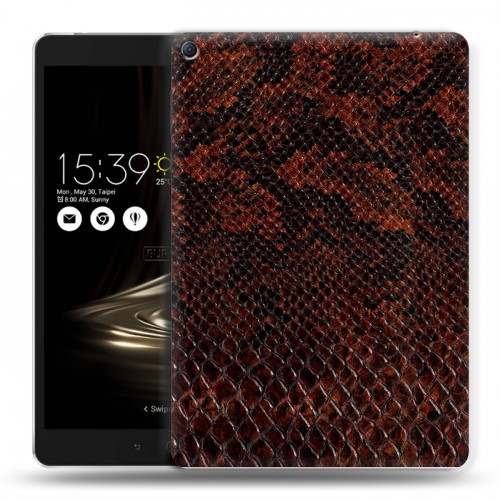 Дизайнерский силиконовый чехол для Asus ZenPad 3S 10 LTE Змеиная кожа