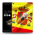 Дизайнерский силиконовый чехол для Asus ZenPad 3S 10 LTE Флаг Испании