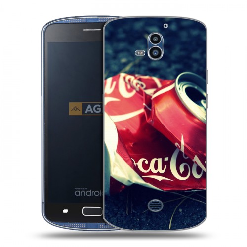 Дизайнерский силиконовый чехол для AGM X1 Coca-cola