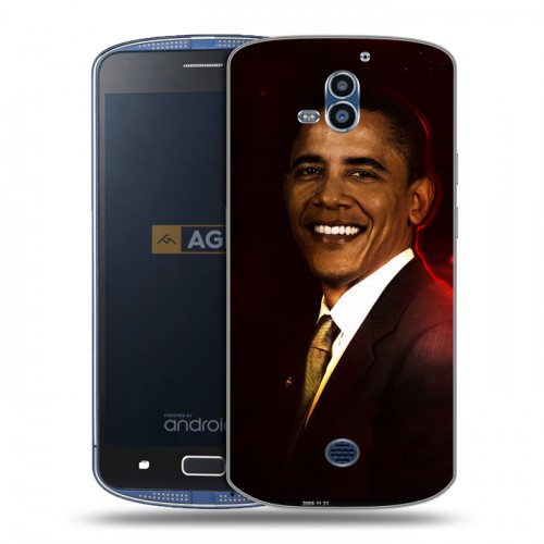 Дизайнерский силиконовый чехол для AGM X1 Барак Обама