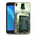 Дизайнерский пластиковый чехол для Asus ZenFone Live Jack Daniels