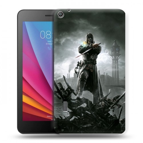 Дизайнерский силиконовый чехол для Huawei MediaPad T3 7 Dishonored 2