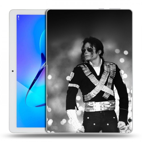 Дизайнерский силиконовый чехол для Huawei MediaPad T3 10 Майкл Джексон