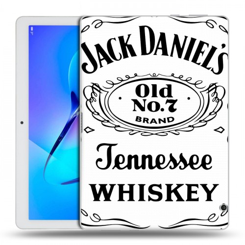 Дизайнерский силиконовый чехол для Huawei MediaPad T3 10 Jack Daniels