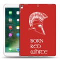 Дизайнерский силиконовый чехол для Ipad Pro 10.5 Red White Fans