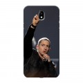 Дизайнерский силиконовый с усиленными углами чехол для Samsung Galaxy J7 (2017) Eminem