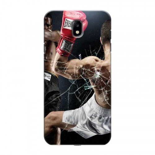 Дизайнерский силиконовый с усиленными углами чехол для Samsung Galaxy J7 (2017) Бокс