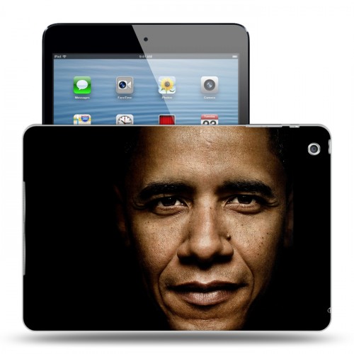 Дизайнерский силиконовый чехол для Ipad Mini Барак Обама