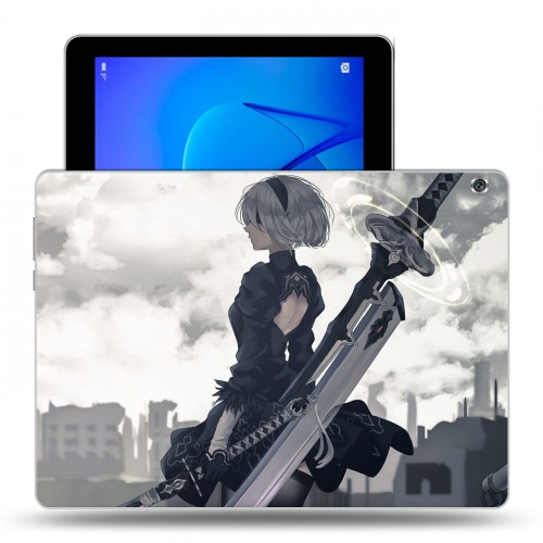 Дизайнерский силиконовый чехол для Huawei MediaPad M3 Lite 10 NieR:Automata