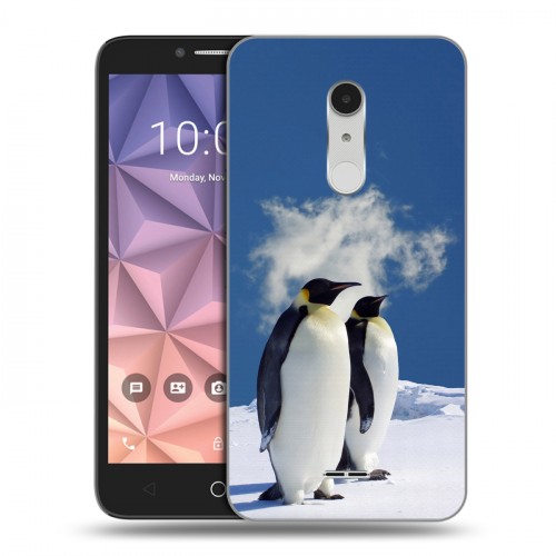 Дизайнерский силиконовый чехол для Alcatel A3 XL Пингвины