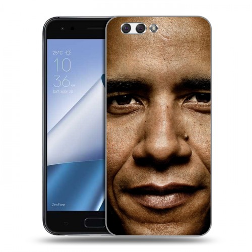 Дизайнерский пластиковый чехол для ASUS ZenFone 4 ZE554KL Барак Обама