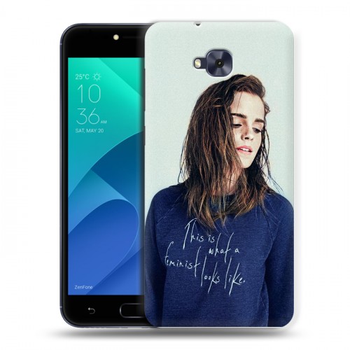 Дизайнерский пластиковый чехол для ASUS ZenFone 4 Selfie Эмма Уотсон