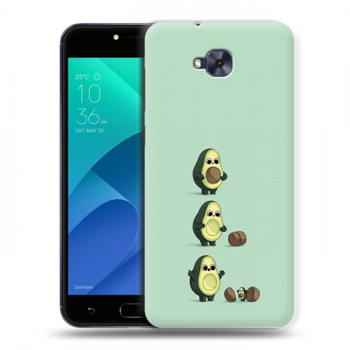 Дизайнерский пластиковый чехол для ASUS ZenFone 4 Selfie Авокадо мама