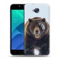 Дизайнерский пластиковый чехол для ASUS ZenFone 4 Selfie Медведь