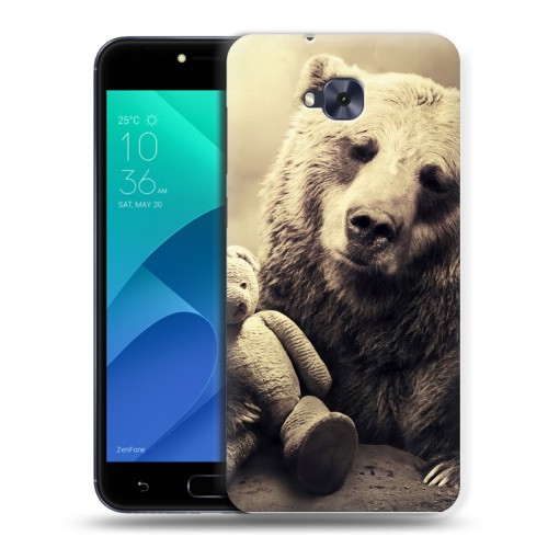Дизайнерский пластиковый чехол для ASUS ZenFone 4 Selfie Медведи