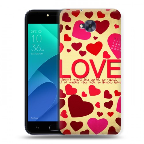 Дизайнерский пластиковый чехол для ASUS ZenFone 4 Selfie День Святого Валентина
