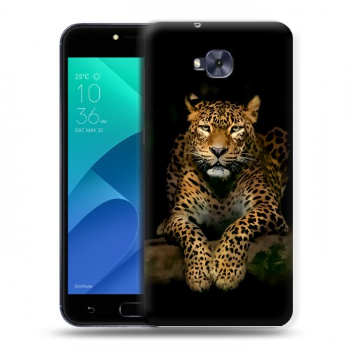 Дизайнерский пластиковый чехол для ASUS ZenFone 4 Selfie Леопард