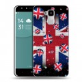 Дизайнерский пластиковый чехол для Doogee Y6 Флаг Британии
