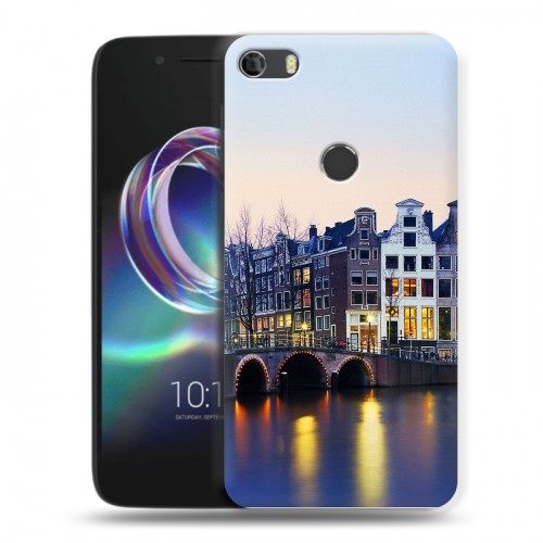 Дизайнерский силиконовый чехол для Alcatel Idol 5 амстердам