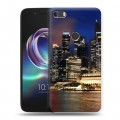 Дизайнерский силиконовый чехол для Alcatel Idol 5 Сингапур