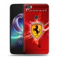 Дизайнерский силиконовый чехол для Alcatel Idol 5 Ferrari