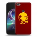 Дизайнерский силиконовый чехол для Alcatel Idol 5 Владимир Ленин
