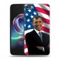 Дизайнерский силиконовый чехол для Alcatel Idol 5 Барак Обама