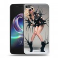 Дизайнерский силиконовый чехол для Alcatel Idol 5 Леди Гага