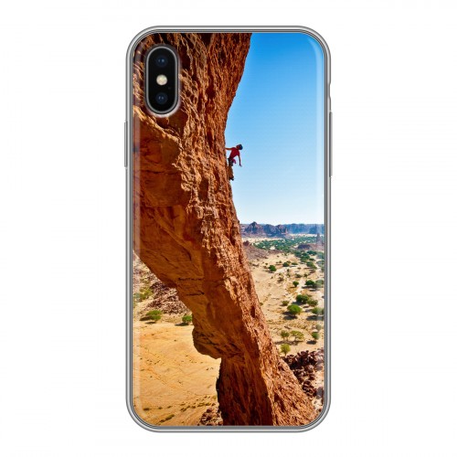 Дизайнерский силиконовый чехол для Iphone x10 каньоны