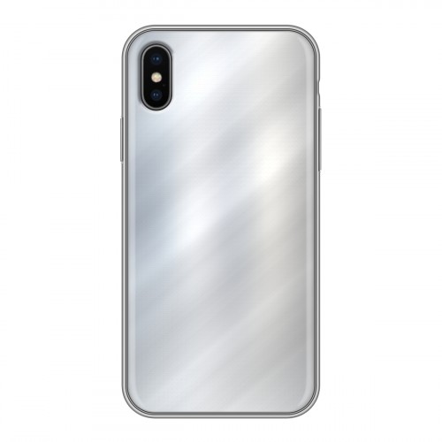 Дизайнерский силиконовый чехол для Iphone x10 Металл