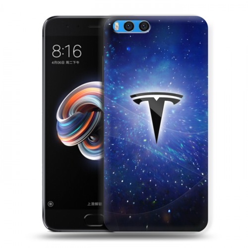 Дизайнерский силиконовый чехол для Xiaomi Mi Note 3 Tesla